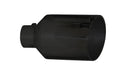 Pypes Performance Exhaust EVT510B Exhaust Tail Pipe Tip 5 in ID x 10 in OD x 18 in L Bolt On Hardware Not Incl Black Finish 304 Stainless Steel Pypes Exhaust - Truck Part Superstore
