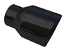 Pypes Performance Exhaust EVT52B Exhaust Tail Pipe Tip 2.5 in 4 in x 6 in L Clamp On Hardware Not Incl Black Finish 304 Stainless Steel Pypes Exhaust - Truck Part Superstore