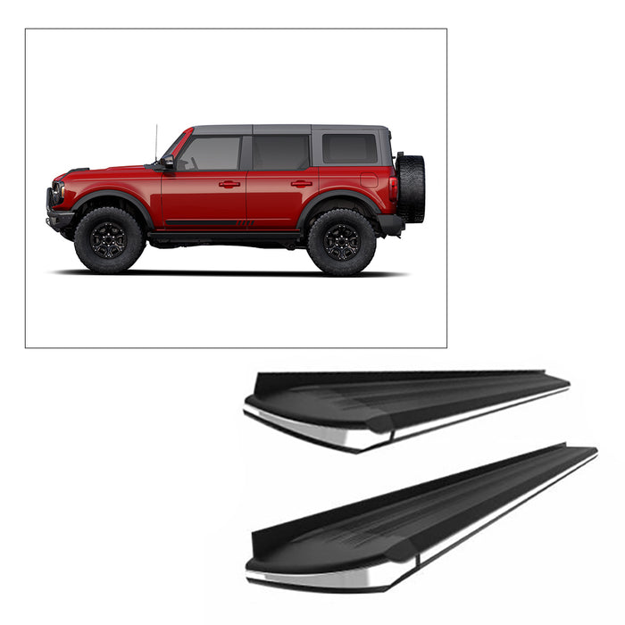 Black Horse Off Road EX-F1270 Exceed Running Boards - Truck Part Superstore