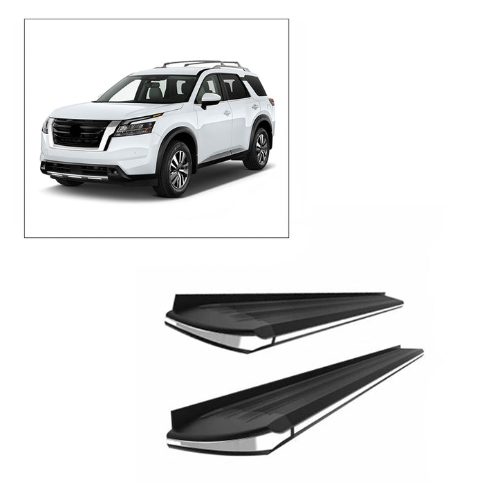 Black Horse Off Road EX-NI370 Exceed Running Boards - Truck Part Superstore