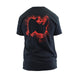 Go Rhino EX0380M Go Rhino Splatter Logo Tee, Red on Black, Medium - Truck Part Superstore