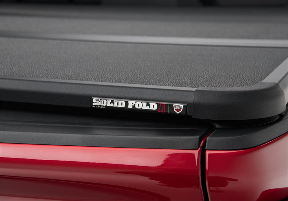 Extang 83457 Solid Fold 2.0-19 (New Body Style)-22 Silv/Sierra 1500 6ft.7in. w/o SideStrgBxs - Truck Part Superstore