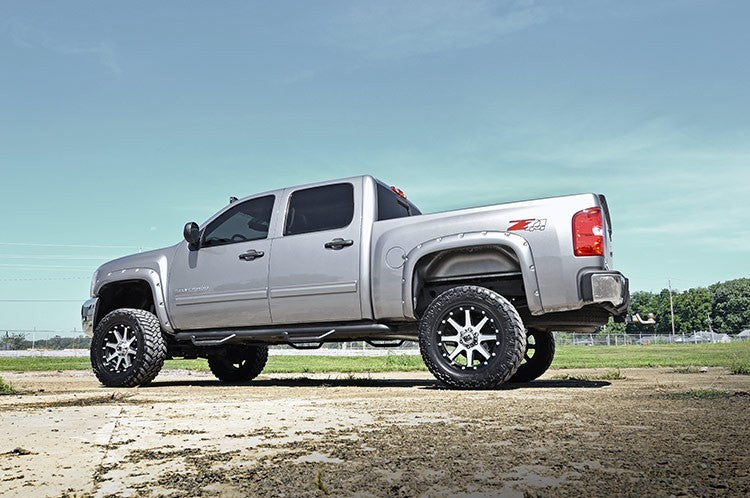 Rough Country F-C10714A Chevrolet Pocket Fender Flares w/Rivets 07-14 2500/3500HD Rough Country - Truck Part Superstore