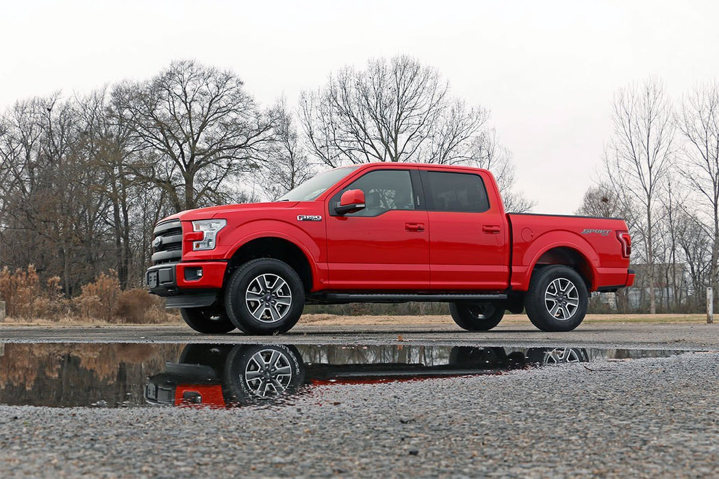 Rough Country F-F11511N Pocket Fender Flares Rivets Raw-Paint Required 15-17 F-150 Rough Country - Truck Part Superstore