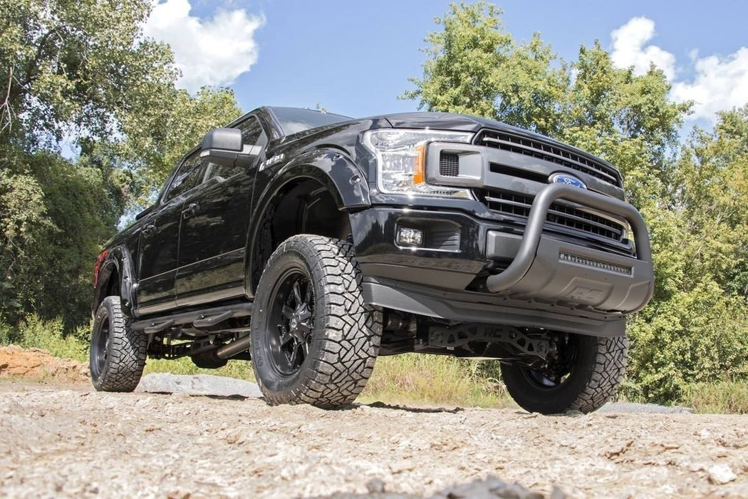 Rough Country F-F11811N Pocket Fender Flares Rivets 18-19 F-150 Raw-Paint Required Rough Country - Truck Part Superstore