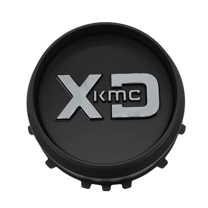 XD F-XDAL140CP1-2-SB XDS FORGED 6X135 ALUM CTR PC S-BLK LOGO2 - Truck Part Superstore