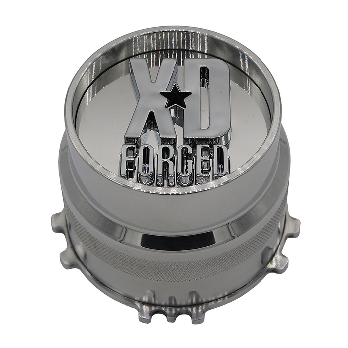 XD F-XDAL145CP1-2-POL XDS FORGED 5X5.5 ALUM CTR PC POL LOGO 2 - Truck Part Superstore