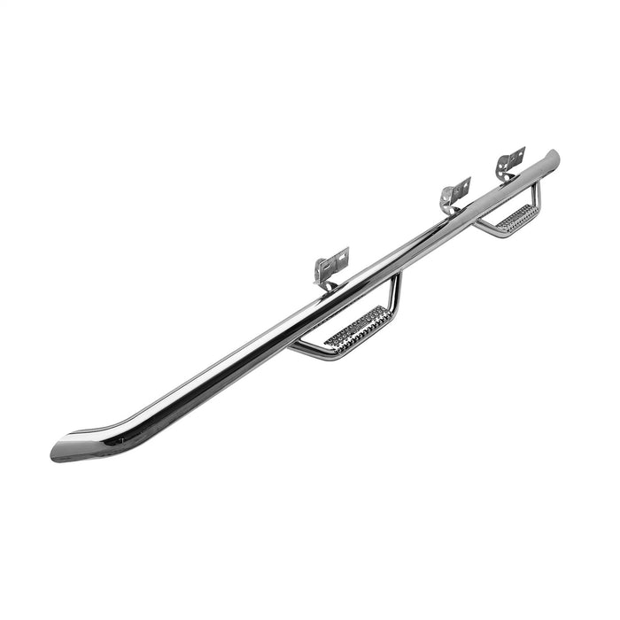 Smittybilt F0989QC-SS N-Fab Nerf Step Wheel-To-Wheel; Stainless Steel; 4 Step; - Truck Part Superstore