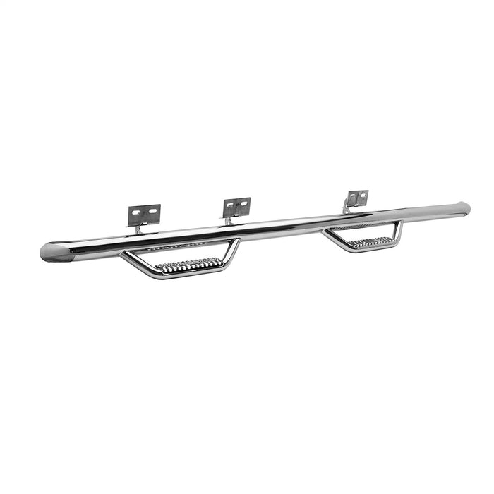 Smittybilt F0989QC-SS N-Fab Nerf Step Wheel-To-Wheel; Stainless Steel; 4 Step; - Truck Part Superstore