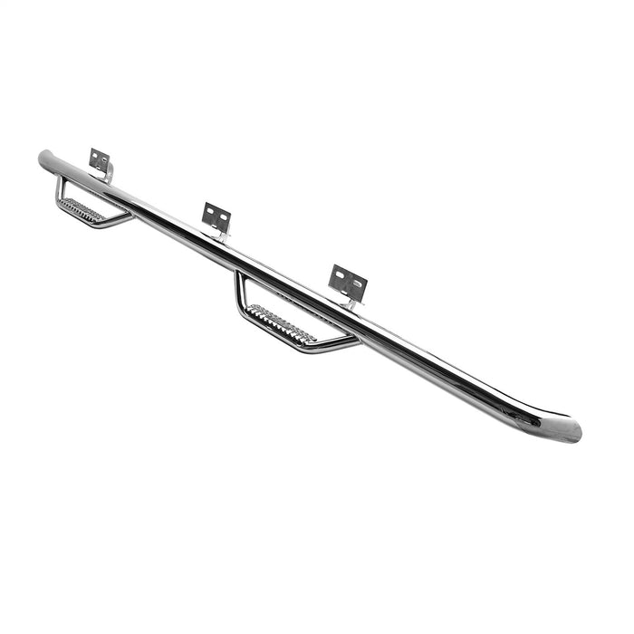 Smittybilt F0996CC-SS N-Fab Nerf Step Wheel-To-Wheel; Stainless Steel; 4 Step; - Truck Part Superstore