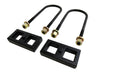 TrailFX F10RB1 1 Inch Lift Aluminum With 2 Blocks/ 4 U-Bolts/ Hardware - Truck Part Superstore