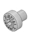 T-Rex Grilles 6710000-3 X-Metal Series Stud Bolt-On; Plastic; Chrome; 5 Pc; Bolt-On; - Truck Part Superstore