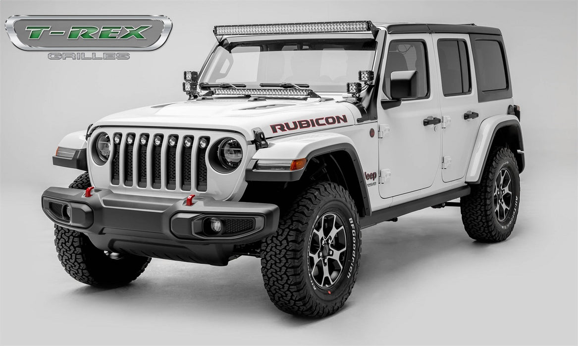 ZROADZ Z314931 Main Grille; Incl. [7] 2 in. LED Round Lights And Universal Wiring Harness; - Truck Part Superstore