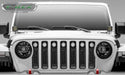 ZROADZ Z314931 Main Grille; Incl. [7] 2 in. LED Round Lights And Universal Wiring Harness; - Truck Part Superstore