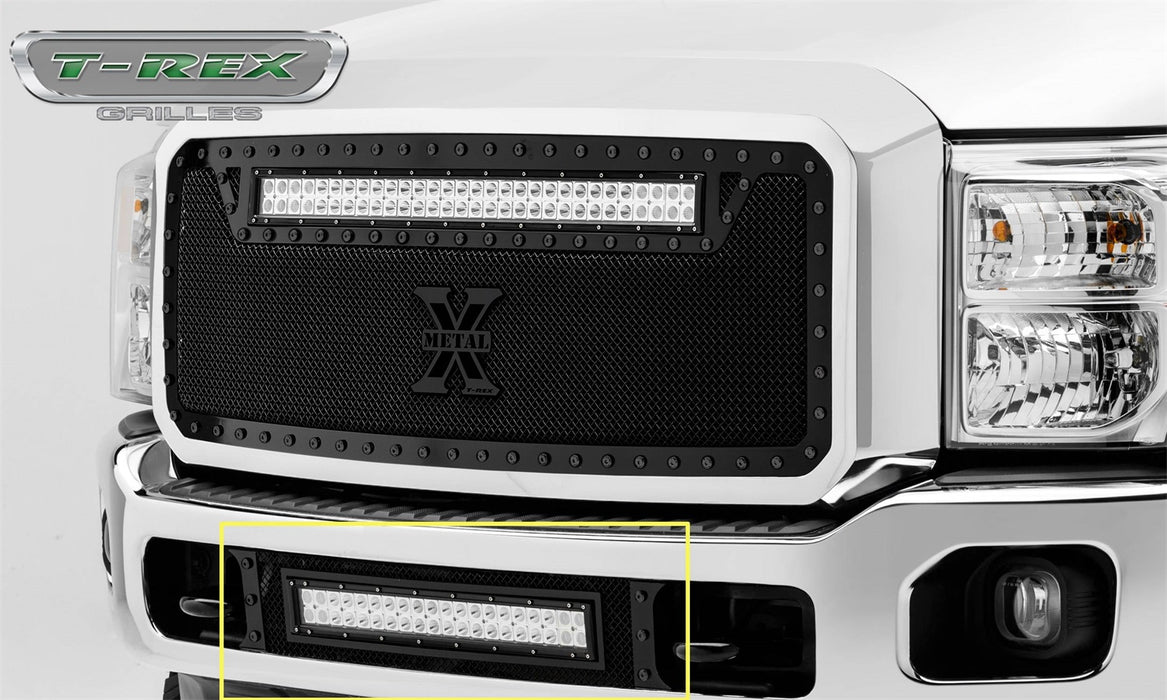 T-Rex 6325461-BR Stealth Torch Series LED Light Bumper Grille - Truck Part Superstore