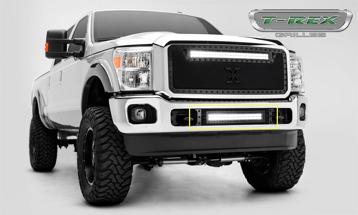 T-Rex 6325461-BR Stealth Torch Series LED Light Bumper Grille - Truck Part Superstore