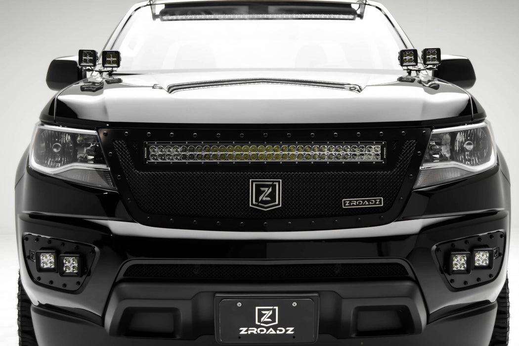 ZROADZ Z322671 Front Bumper OEM Fog Light LED Bracket; Mounts [2] 3 in. LED Pod Lights; - Truck Part Superstore