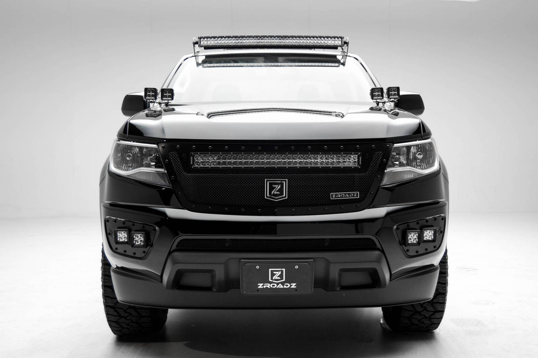 ZROADZ Z322671 Front Bumper OEM Fog Light LED Bracket; Mounts [2] 3 in. LED Pod Lights; - Truck Part Superstore