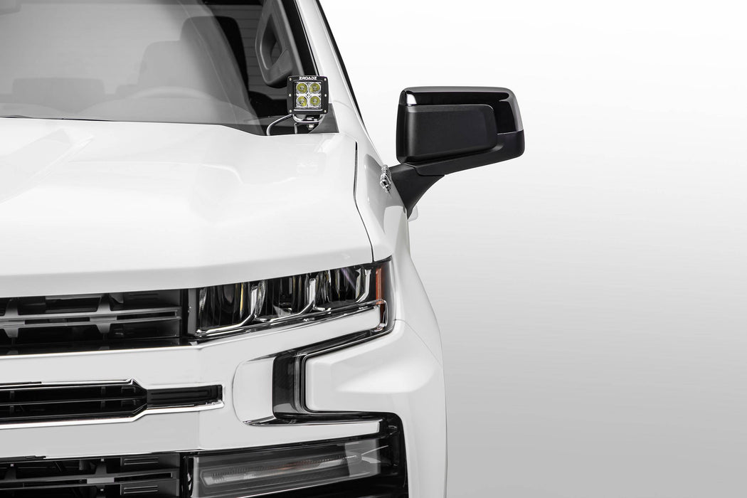 ZROADZ Z362181-KIT2 Hood Hinge LED Kit; Incl. [2] 3 in. LED Pod Lights And Universal Wiring Harness; - Truck Part Superstore