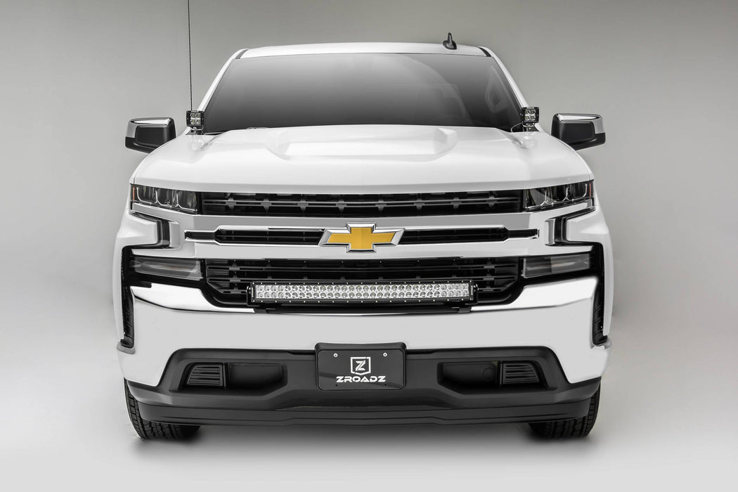 ZROADZ Z362181-KIT2 Hood Hinge LED Kit; Incl. [2] 3 in. LED Pod Lights And Universal Wiring Harness; - Truck Part Superstore