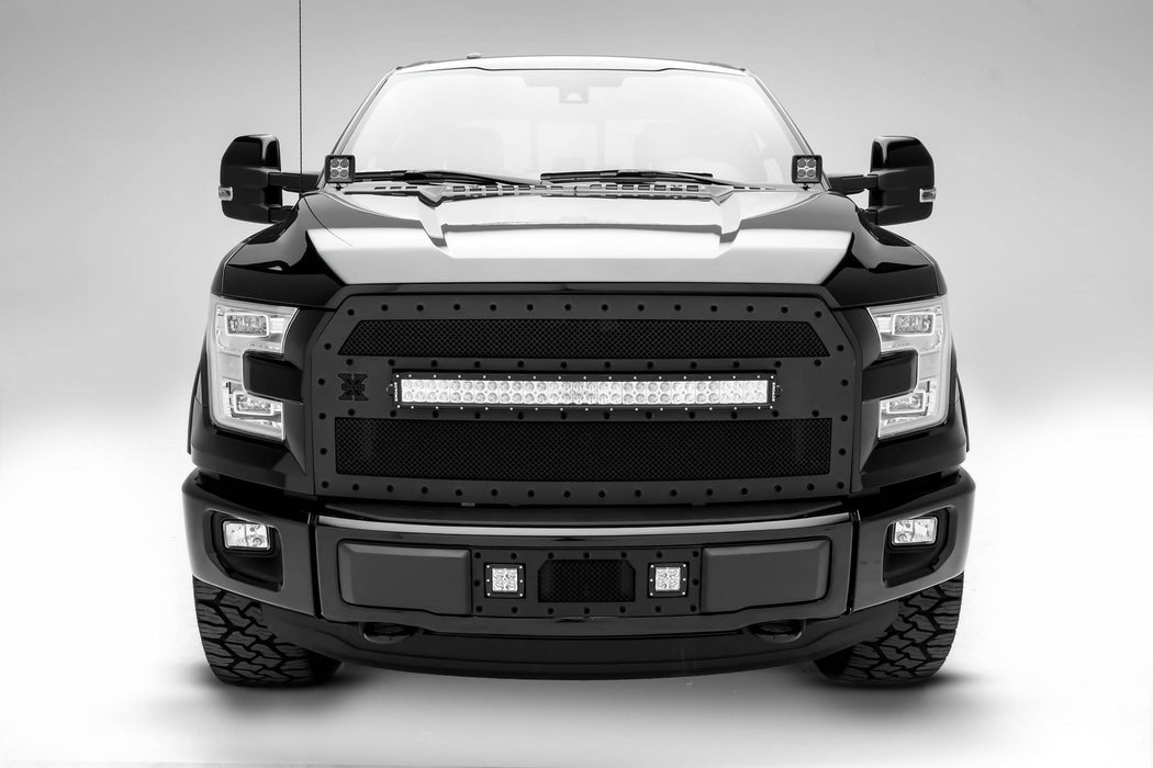 ZROADZ Z365731-KIT2 Hood Hinge LED Kit; Incl. [2] 3 in. LED Pod Lights And Universal Wiring Harness; - Truck Part Superstore