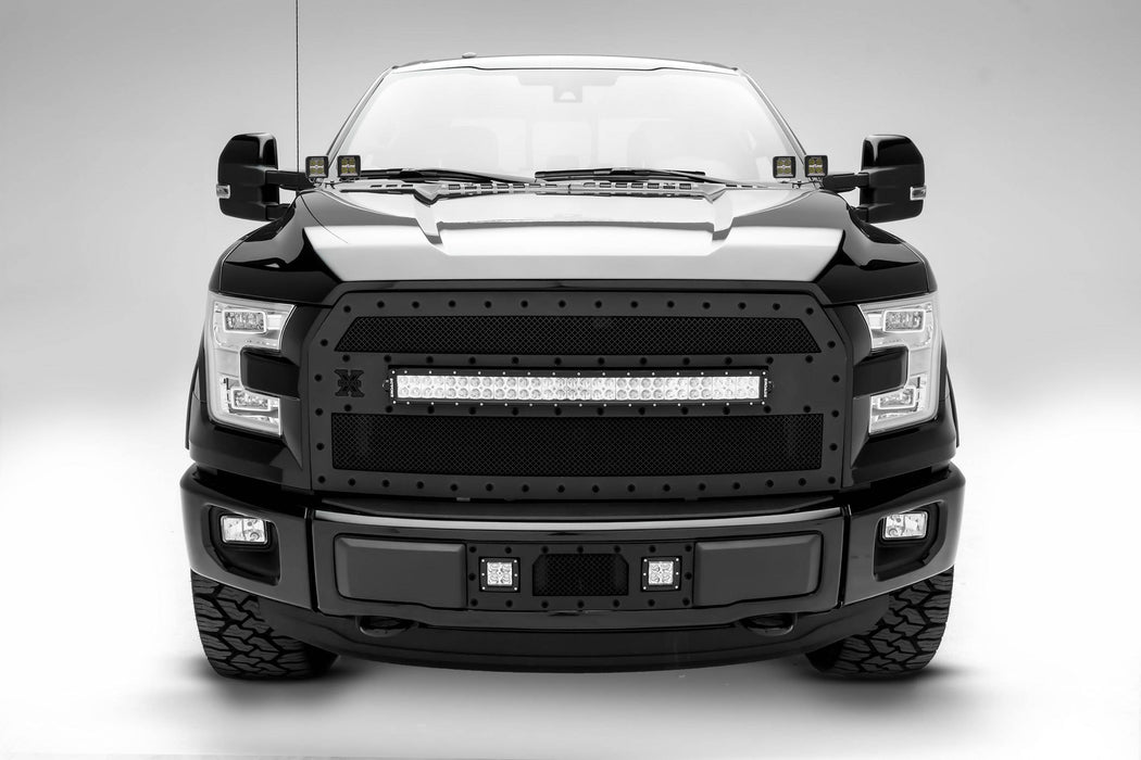 ZROADZ Z365731-KIT4 Hood Hinge LED Kit; Incl. [4] 3 in. LED Pod Lights And Universal Wiring Harness; - Truck Part Superstore