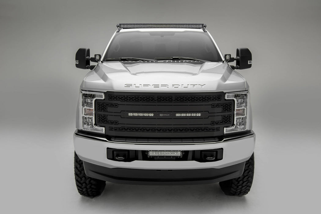 ZROADZ Z335471 Front Roof LED Light Bar Bracket; Mounts [1] 52 in. Curved LED Light Bar; - Truck Part Superstore