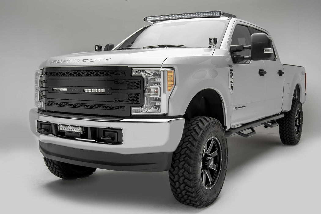 ZROADZ Z365471 Hood Hinge LED Bracket; Mounts [2] 3 in. LED Pod Lights; - Truck Part Superstore