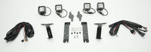 ZROADZ Z365462-KIT4 Hood Hinge LED Kit; Incl. [4] 3 in. LED Pod Lights And Universal Wiring Harness; - Truck Part Superstore