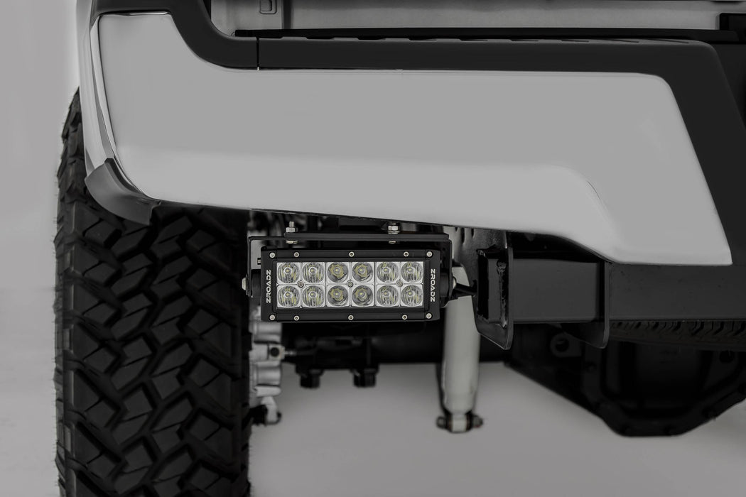 ZROADZ Z385471 Rear Bumper LED Light Bar Bracket; Mounts [2] 6 in. Straight Light Bar; - Truck Part Superstore