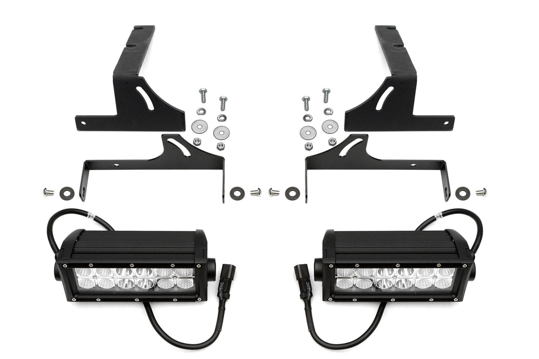 ZROADZ Z385471 Rear Bumper LED Light Bar Bracket; Mounts [2] 6 in. Straight Light Bar; - Truck Part Superstore