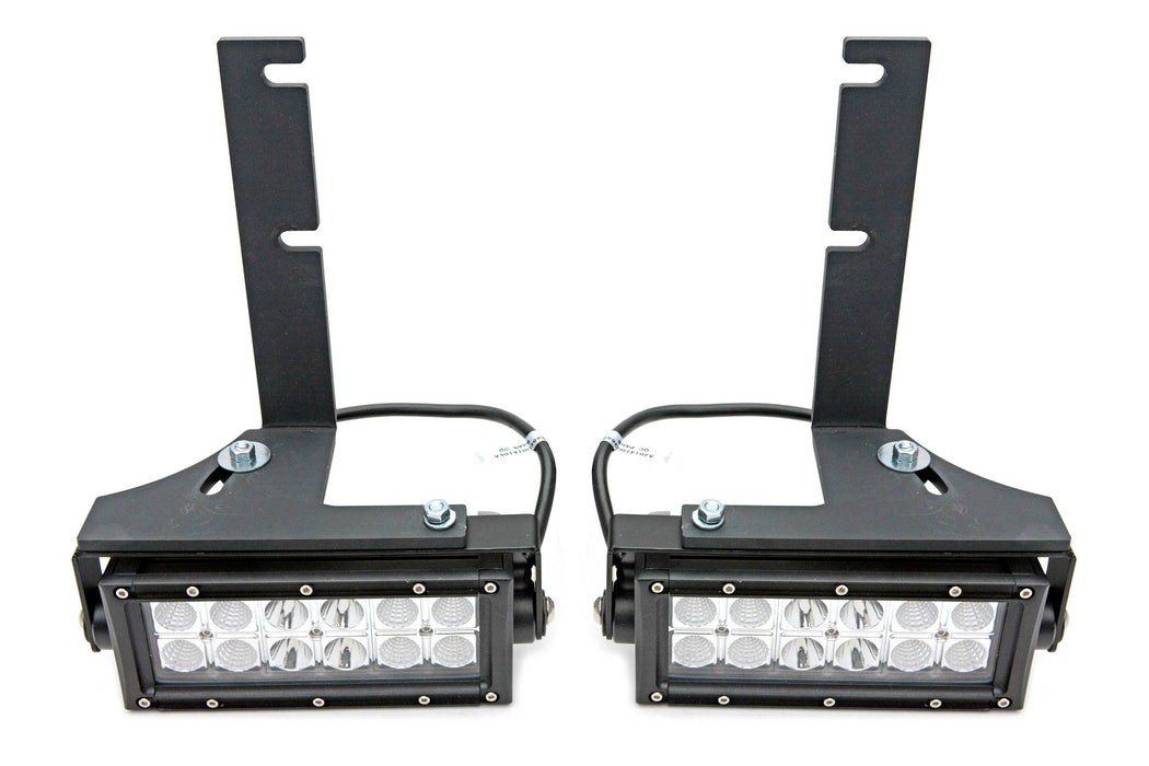 ZROADZ Z385471 Rear Bumper LED Light Bar Bracket; Mounts [2] 6 in. Straight Light Bar; - Truck Part Superstore