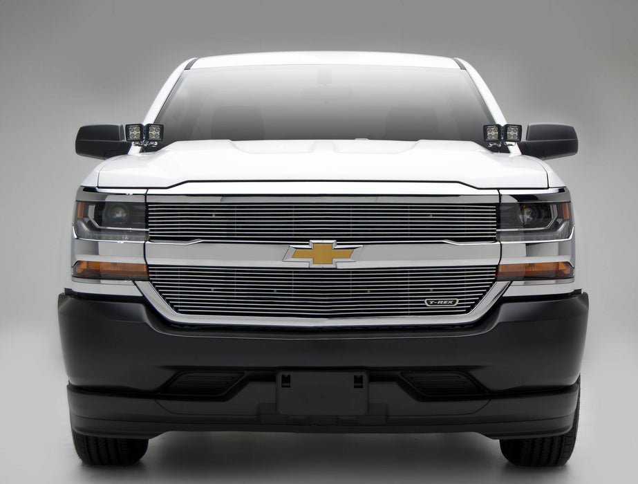 ZROADZ Z362081-KIT4 Hood Hinge LED Kit; Incl. [4] 3 in. LED Pod Lights And Universal Wiring Harness; - Truck Part Superstore