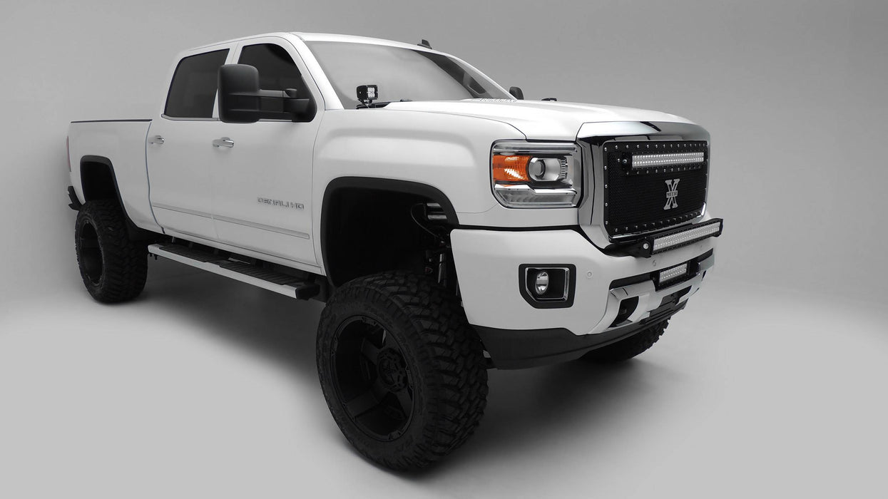 ZROADZ Z361221-KIT2 Hood Hinge LED Kit; Incl. [2] 3 in. LED Pod Lights And Universal Wiring Harness; - Truck Part Superstore