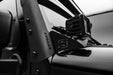 ZROADZ Z374814 Lower A Pillar LED Bracket; Mounts [2] 3 in. LED Pod Lights; - Truck Part Superstore
