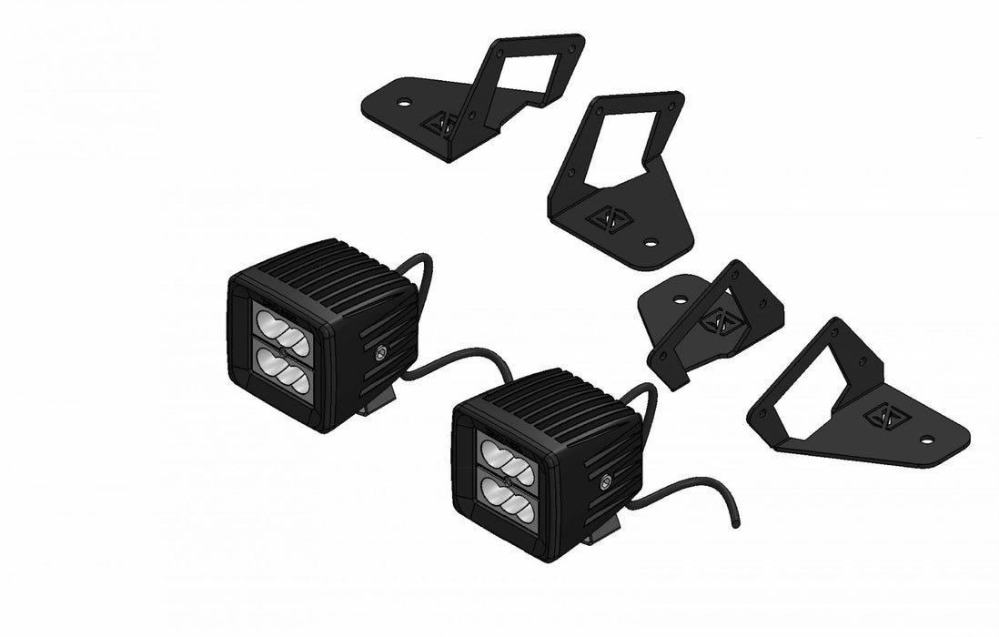 ZROADZ Z334811-KIT Front Roof Side LED Kit - Truck Part Superstore