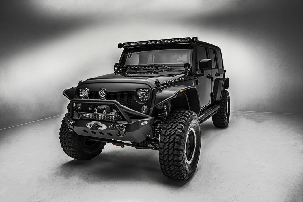 T-Rex Z374811 A Pillar Roof Level - Single Bar 50" LED Light Bar Mounts Straight - Truck Part Superstore