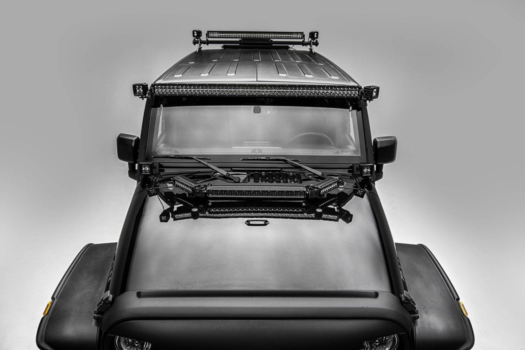 ZROADZ Z374811-KIT-S Front Roof LED Kit - Truck Part Superstore