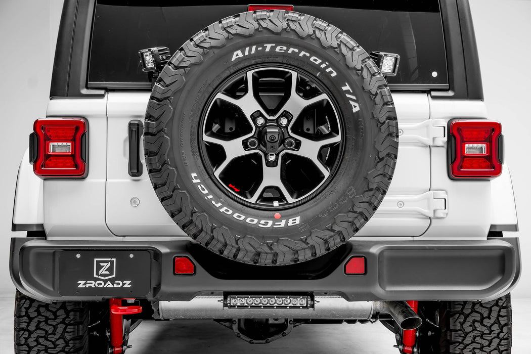 ZROADZ Z384931 Rear Bumper LED Light Bar Bracket; Mounts [1] 10 in. Straight Light Bar; - Truck Part Superstore