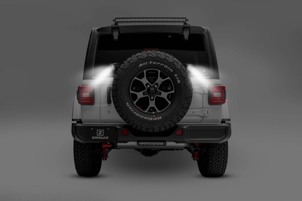 ZROADZ Z394951-KIT Rear Tire Carrier LED Kit - Truck Part Superstore