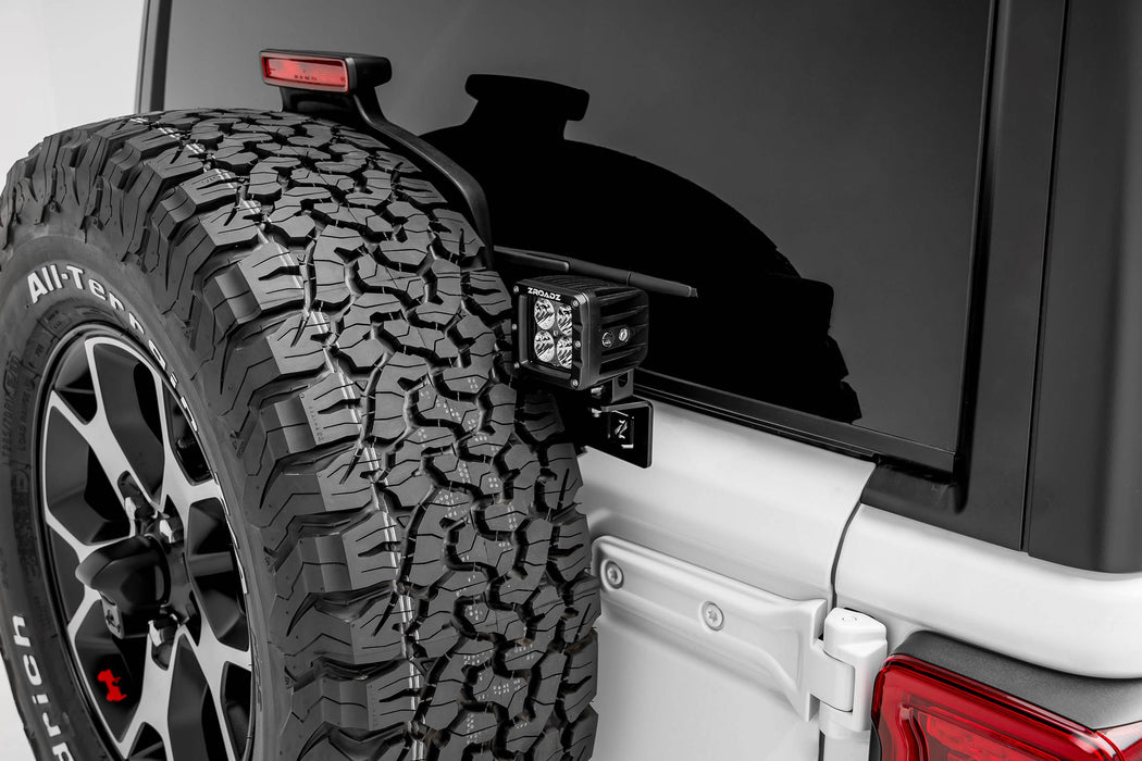 ZROADZ Z394951-KIT Rear Tire Carrier LED Kit - Truck Part Superstore