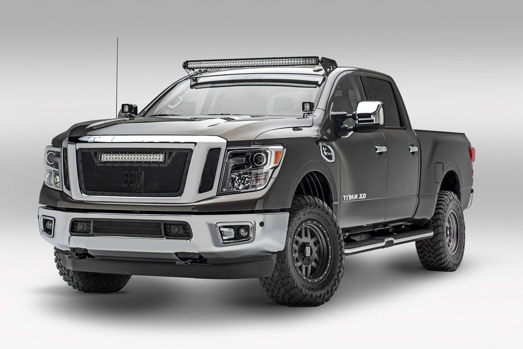 ZROADZ Z367581 Hood Hinge LED Bracket; Mounts [2] 3 in. LED Pod Lights; - Truck Part Superstore