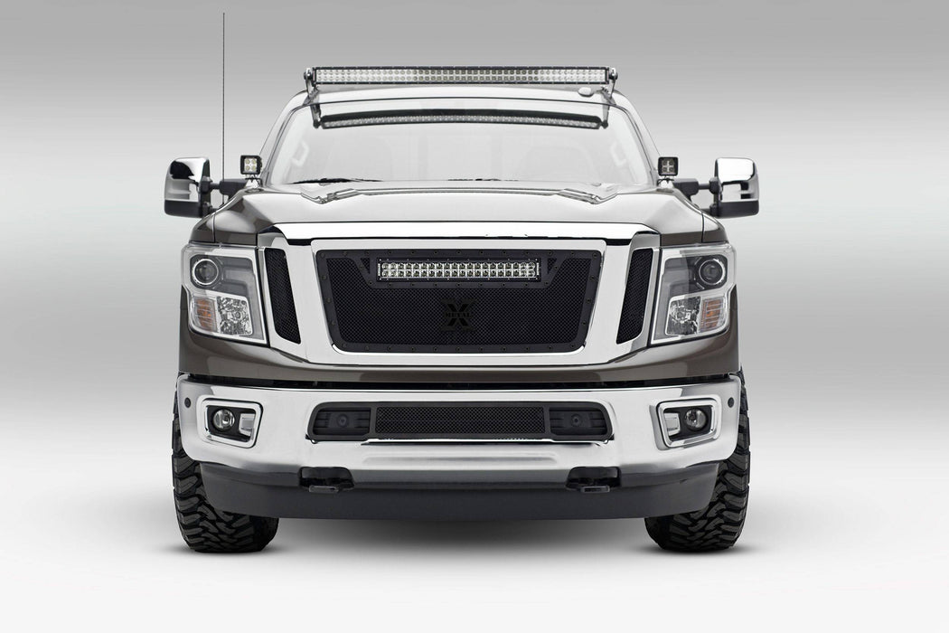 ZROADZ Z367581 Hood Hinge LED Bracket; Mounts [2] 3 in. LED Pod Lights; - Truck Part Superstore