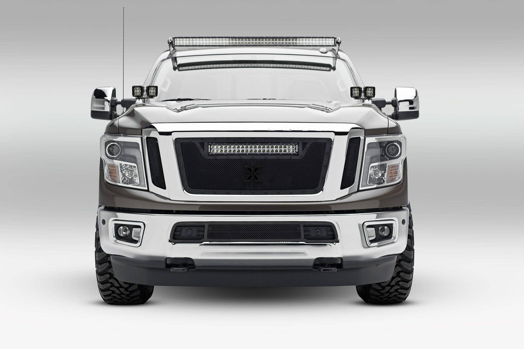 ZROADZ Z367581-KIT4 Hood Hinge LED Kit; Incl. [4] 3 in. LED Pod Lights And Universal Wiring Harness; - Truck Part Superstore