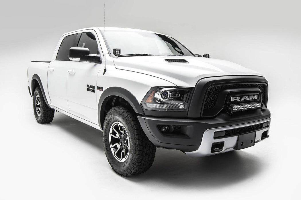 T-Rex Z364521 Hood Hinges LED Light Bar Mounts - By A Pillar - Pod Style LED - Truck Part Superstore