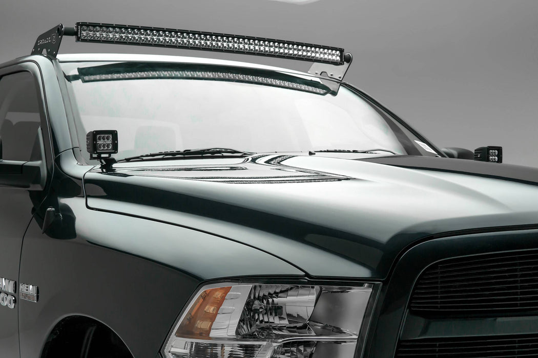 ZROADZ Z364521-KIT2 Hood Hinge LED Kit; Incl. [2] 3 in. LED Pod Lights And Universal Wiring Harness; - Truck Part Superstore
