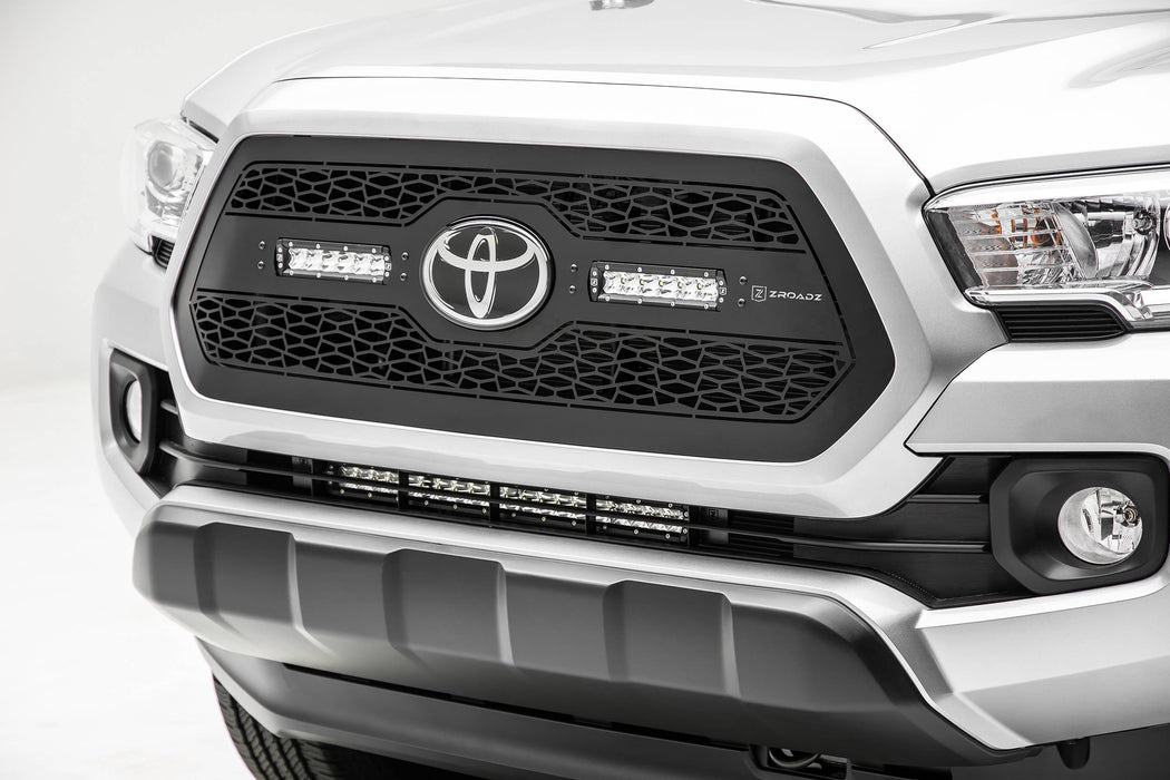 ZROADZ Z329512 Front Bumper Center LED Light Bar Bracket; Mounts 20 in. LED Light Bar; - Truck Part Superstore