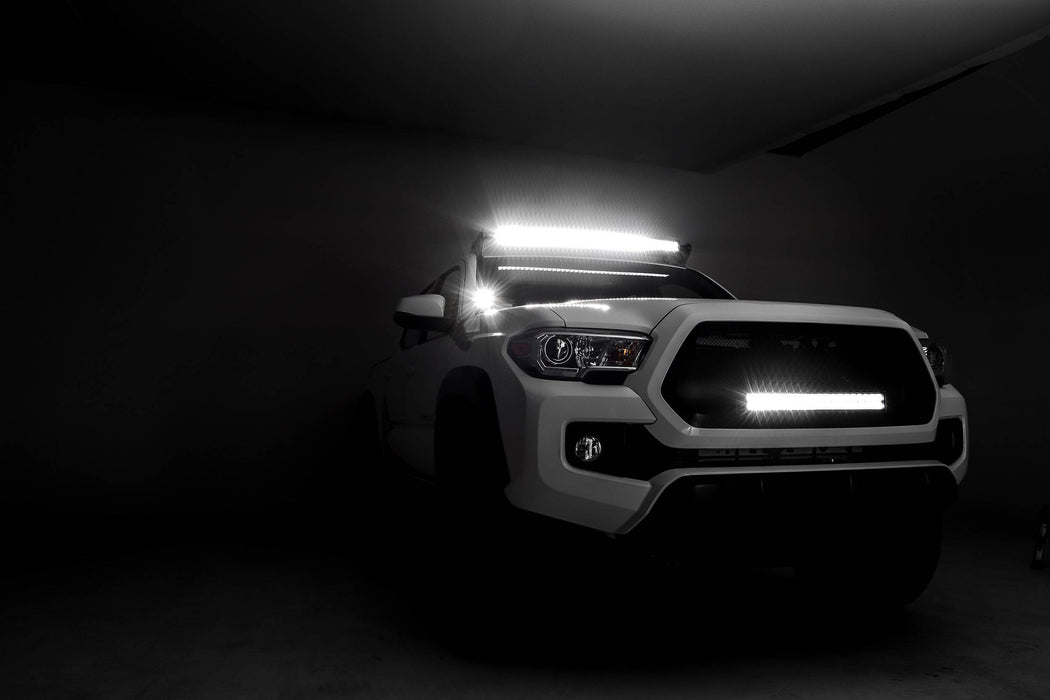 ZROADZ Z369401-KIT2 Hood Hinge LED Kit; Incl. [2] 3 in. LED Pod Lights And Universal Wiring Harness; - Truck Part Superstore
