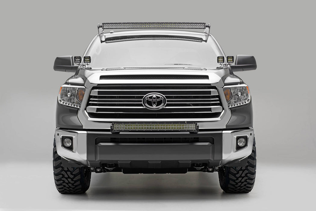 ZROADZ Z369641-KIT4 Hood Hinge LED Kit; Incl. [4] 3 in. LED Pod Lights And Universal Wiring Harness; - Truck Part Superstore