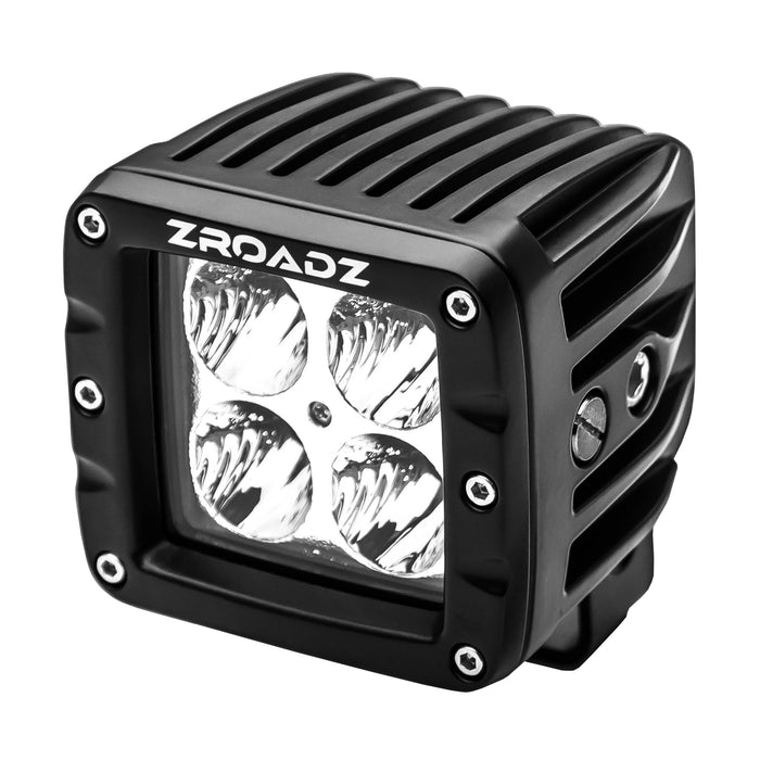 ZROADZ Z30BC14W20S LED Spot Beam Pod Light; 3 in.; Pair; - Truck Part Superstore